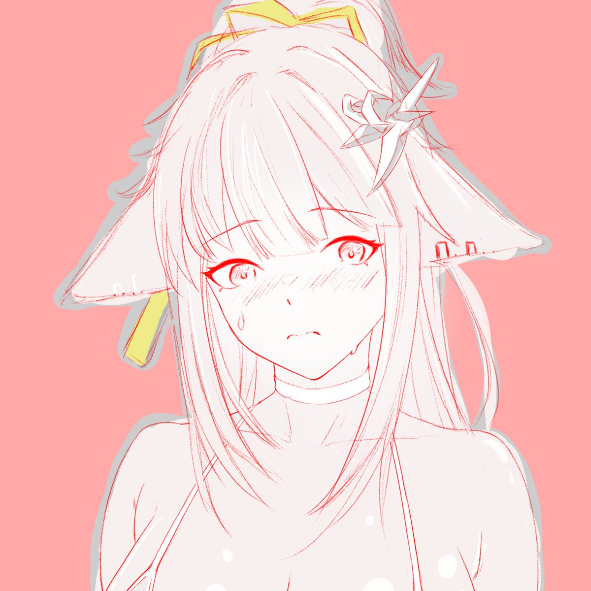 Pohong_Kayu's tweet image. I&apos;m still trying to draw Jessica better.