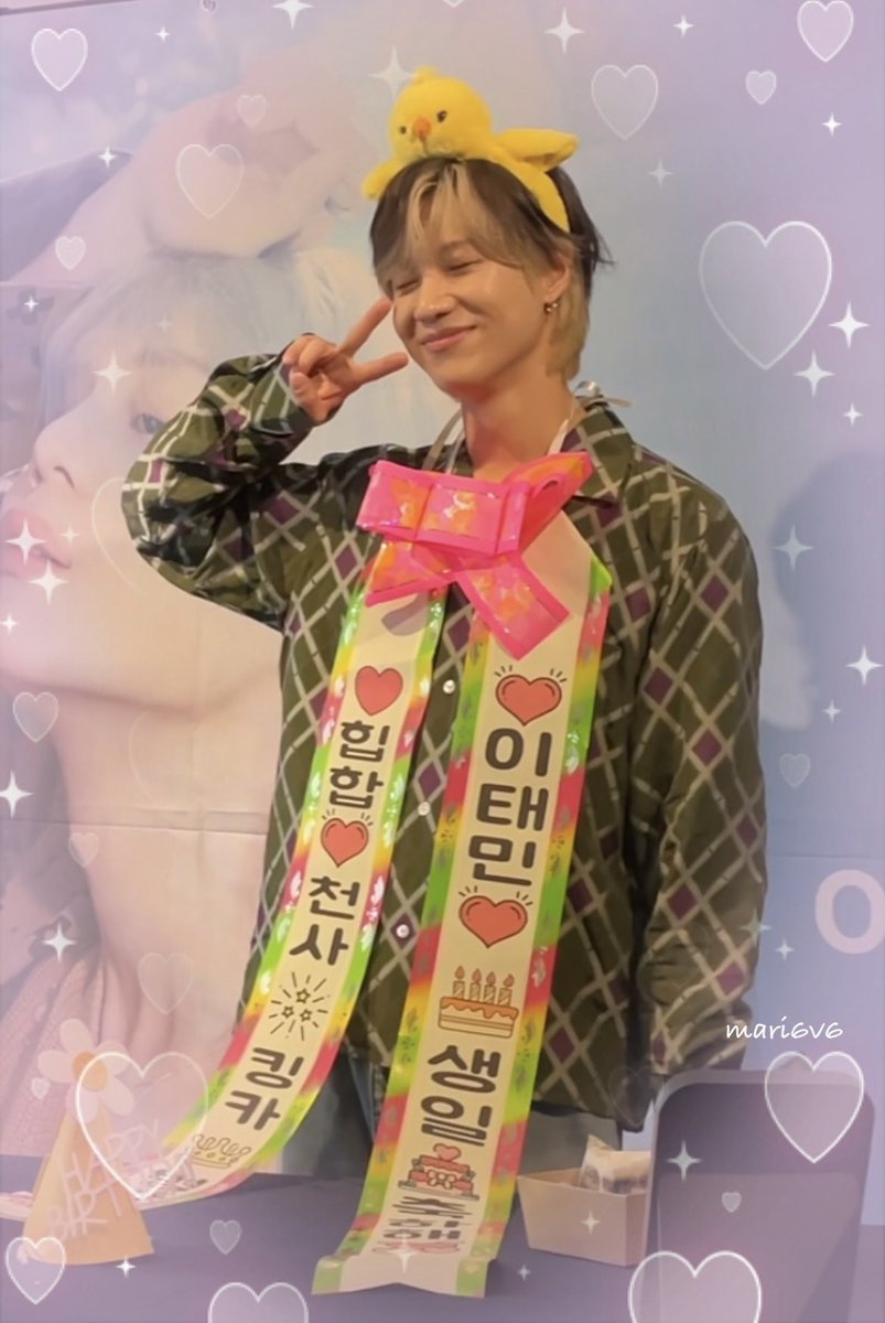 お誕生日おめでとう🎂🎉
大切な人と素敵なお誕生日をすごしてね🫶
いつもどんな時もテミンの健康と幸せを祈ってます💜

#영원한원앤온리_해피태민데이
#HAPPYTAEMINDAY