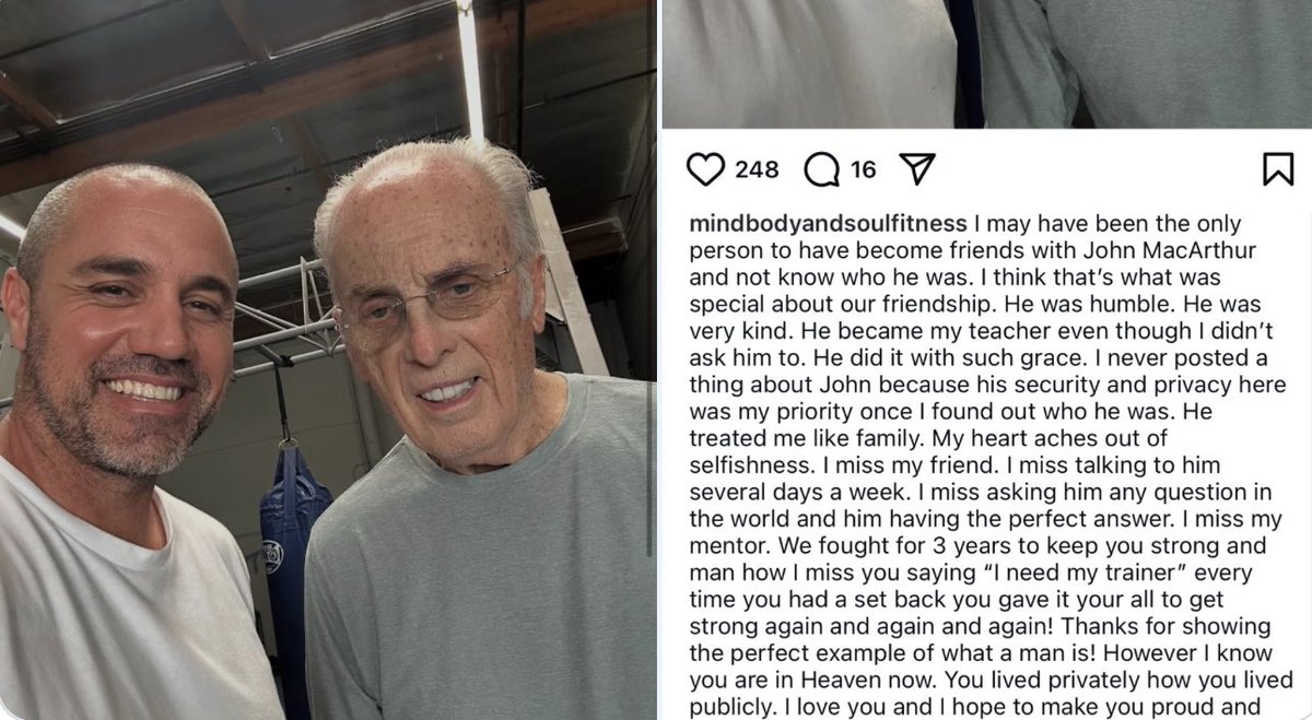 ostrachan's tweet image. Character matters--but we have downplayed it, allowing head knowledge to trump godliness.
New essay: "You Lived Privately How You Lived Publicly: John MacArthur and Christian Character."
owenstrachan.substack.com/p/you-lived-pr…