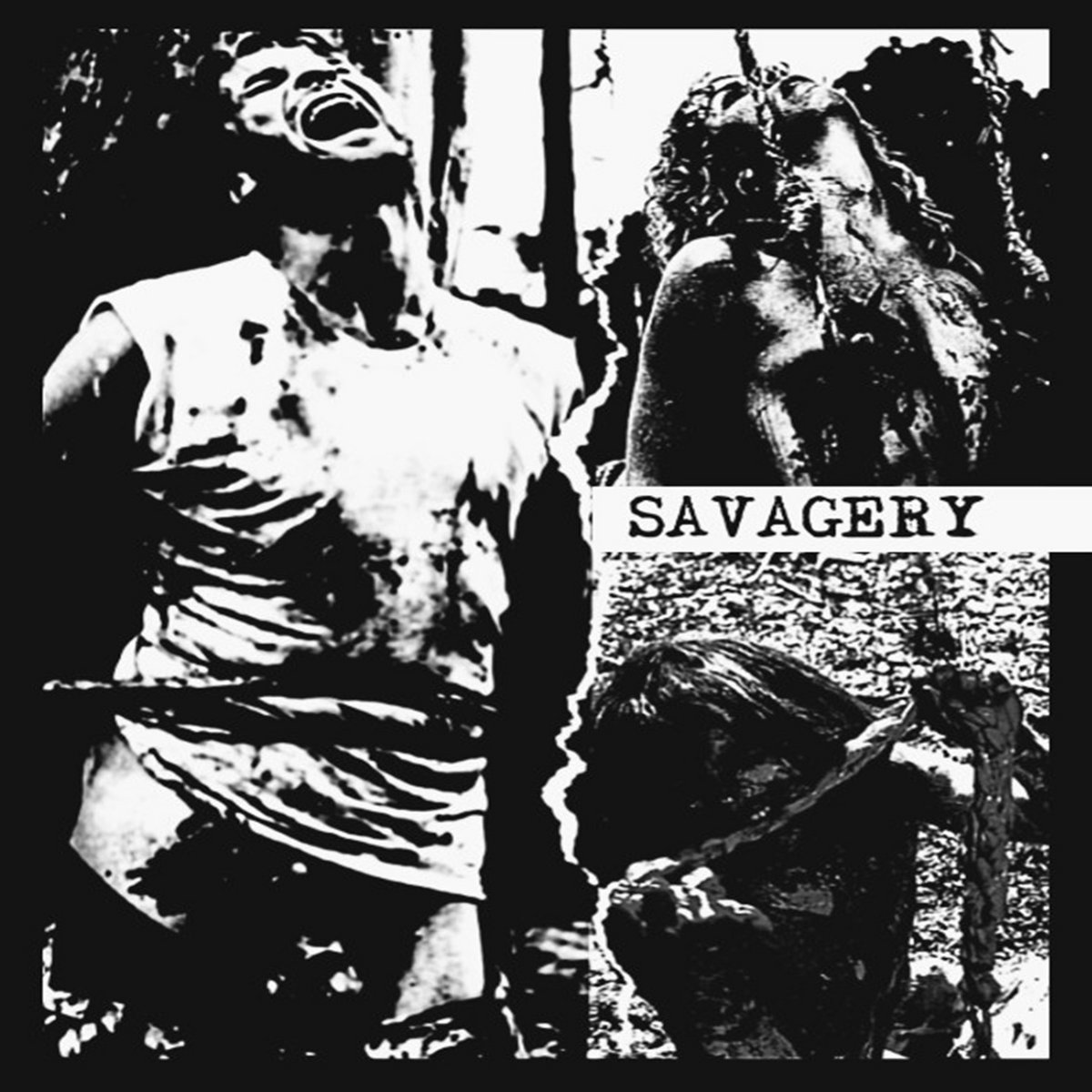 BCE #1157: Marax / Flesh Machine - Savagery

Goods are as described; four tracks of unrelenting harshness, built on anger and ugliness, sounding like your worst day ever. Play at maximum volume.

basementcorner.bandcamp.com/album/savagery