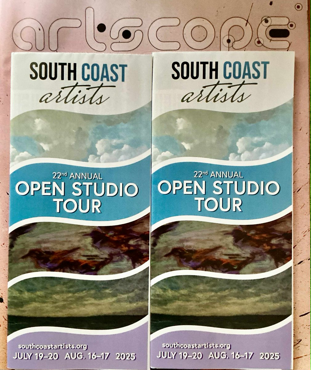 Shrink-wrapped copies of our July/August 2025 issue include a map for this weekend’s “23rd Annual South Coast Artists Open Studio Tour” where 75 artists invite you to visit their workspaces in Tiverton &amp; Little ComptonRI and Westport &amp; DartmouthMA: southcoastartists.org
