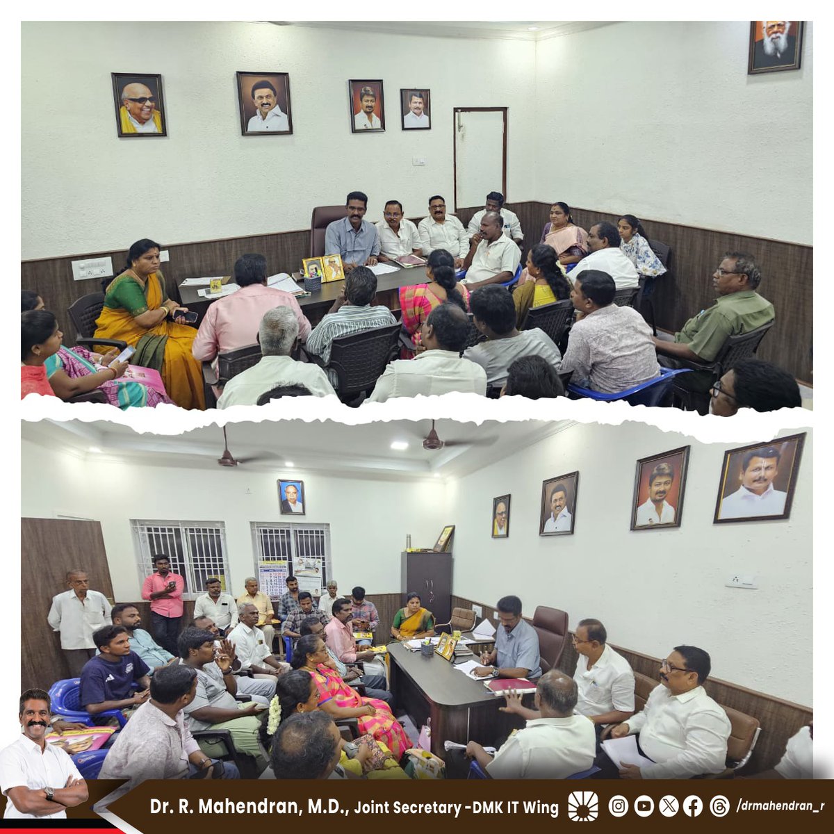 Dr Mahendran R (@drmahendran_r) on Twitter photo ஓரணியில் தமிழ்நாடு உறுப்பினர் சேர்க்கை இயக்கத்தில், திராவிட நாயகர் - மாண்புமிகு முதலமைச்சர் திரு. <a href="/mkstalin/">M.K.Stalin</a> அவர்களின் இலக்கை அடையும் விதமாகக் கோவை தெற்கு தொகுதியில் வடகோவை பகுதி 69வது வார்டுக்கு உட்பட்ட பாக முகவர்கள், பாக டிஜிட்டல் முகவர்கள் உள்ளிட்ட கழக நிர்வாகிகள் மேற்கொண்டு ஓரணியில் தமிழ்நாடு உறுப்பினர் சேர்க்கை இயக்கத்தில், திராவிட நாயகர் - மாண்புமிகு முதலமைச்சர் திரு. <a href="/mkstalin/">M.K.Stalin</a> அவர்களின் இலக்கை அடையும் விதமாகக் கோவை தெற்கு தொகுதியில் வடகோவை பகுதி 69வது வார்டுக்கு உட்பட்ட பாக முகவர்கள், பாக டிஜிட்டல் முகவர்கள் உள்ளிட்ட கழக நிர்வாகிகள் மேற்கொண்டு
