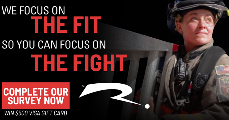 firenation's tweet photo. 🎯 We want your input! Take Ricochet’s short survey to help shape the future of women’s turnout gear—and you could win 1 of 3 $500 Visa gift cards 💸 Don’t miss your chance!