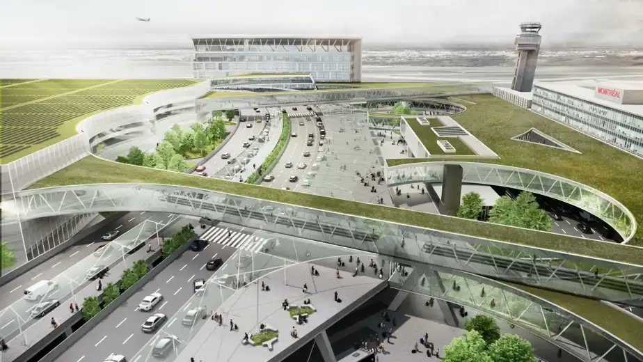 Duden4's tweet image. Il y a vraiment quelqu'un sur cette terre qui croit que cette dystopie architecturale sera d'une efficacité quelconque? Juste à voir ce dédale faussement verdi qui ira se connecter au labyrinthe autoroutier de béton, il est clair que ce sera un enfer...