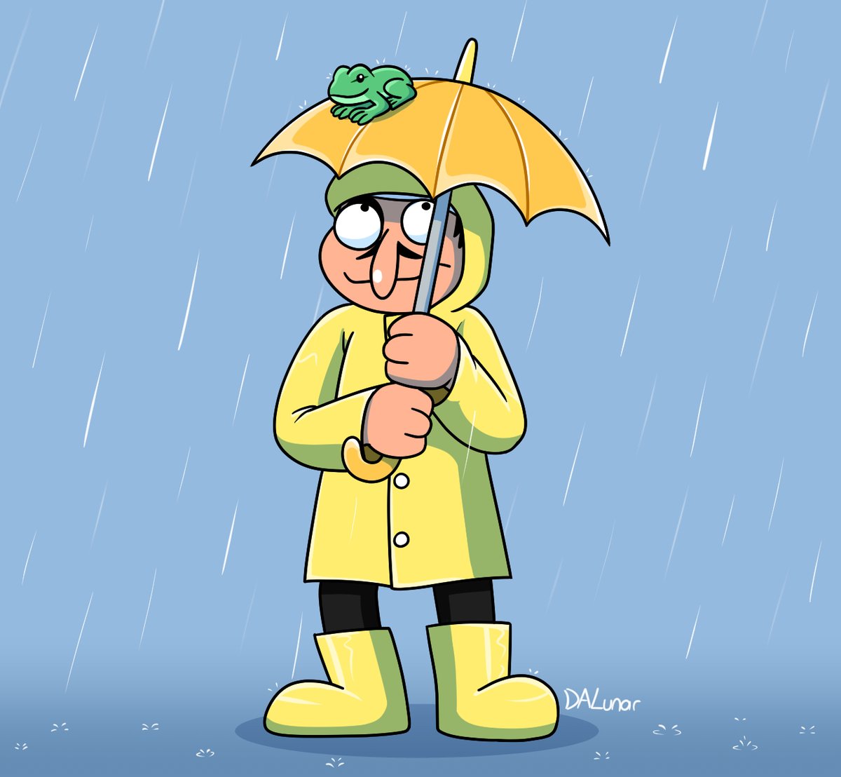Rainy season starts. Time to bring back fake Peppino in a raincoat and his pal froggy!🫠🐸🌧️
#pizzatower #fakepeppinofriday