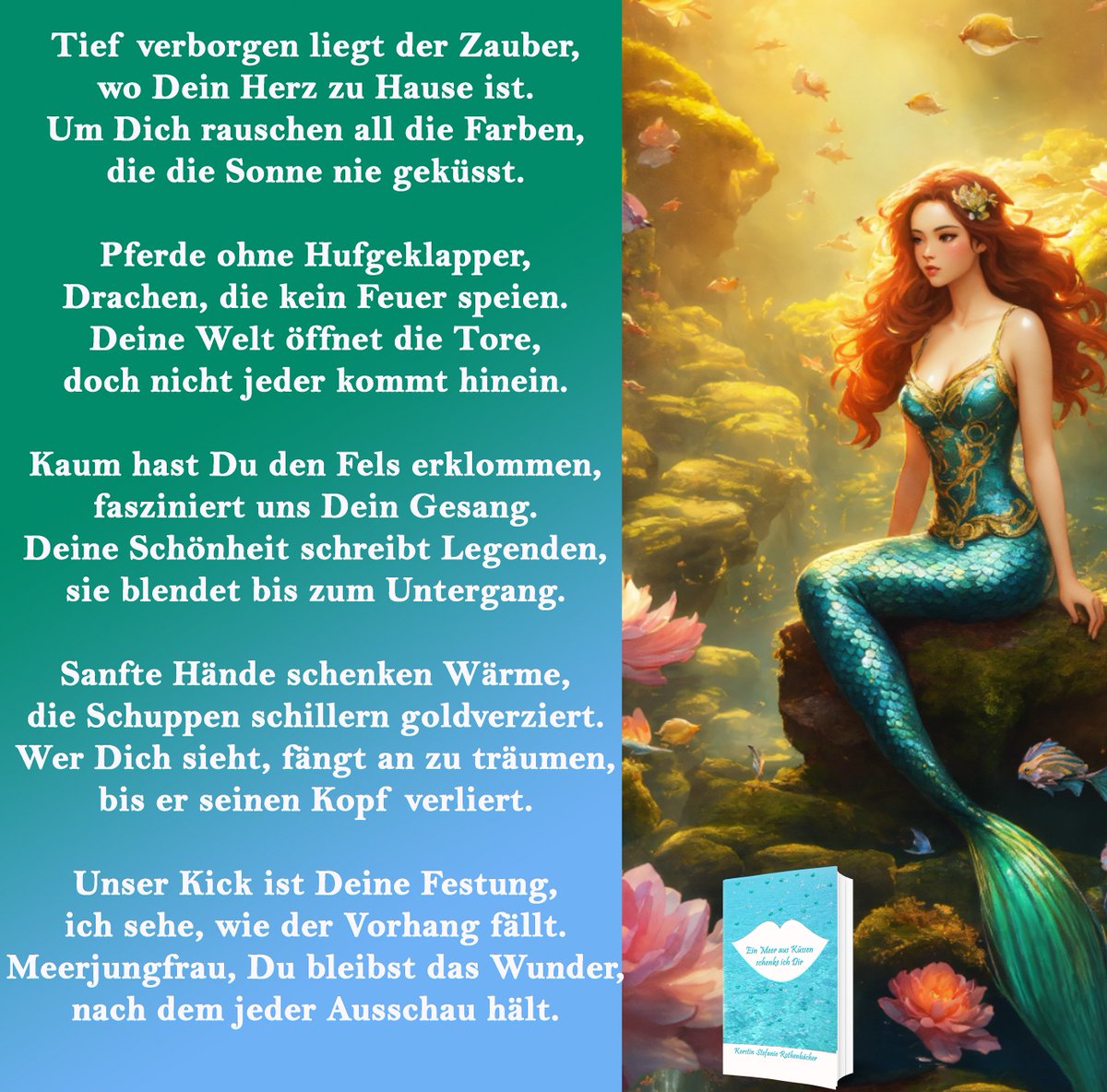 K. Wirtz Bodhisattva (@klauscamper) on Twitter photo Du möchtest das Gefühl von Romantik, Sehnsucht, Liebe, ein kribbeln im Bauch, als wenn dort tausende Schmetterlinge fliegen, haben? Dann ab zur Buchhandlung.
„Ein Meer aus Küssen schenke ich Dir“
von <a href="/Kerstindreaming/">Kerstin Rothenbächer</a>
rothenbaecher.net Du möchtest das Gefühl von Romantik, Sehnsucht, Liebe, ein kribbeln im Bauch, als wenn dort tausende Schmetterlinge fliegen, haben? Dann ab zur Buchhandlung.
„Ein Meer aus Küssen schenke ich Dir“
von <a href="/Kerstindreaming/">Kerstin Rothenbächer</a>
rothenbaecher.net