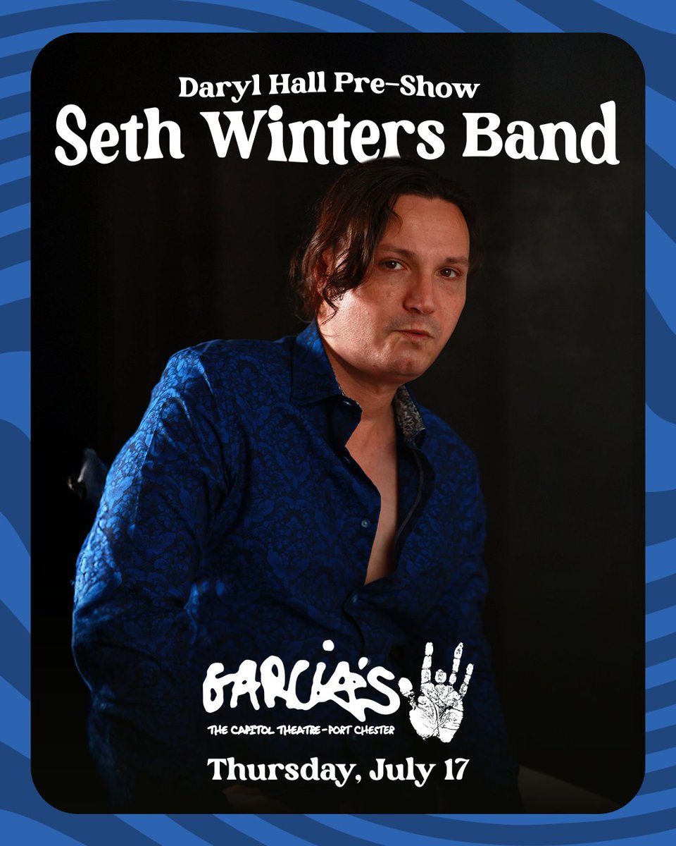 GarciasAtTheCap's tweet image. 🤘 TONIGHT! 🤘 The Seth Winters Band plays a FREE rockin' Daryl Hall Pre-Show in Garcia's! Attendees must have tickets 🎫 to 7/17 Daryl Hall concert in order to attend pre-show, grab yours now-->> brnw.ch/21wUdLK
Doors: 6:00PM // Show: 6:15PM