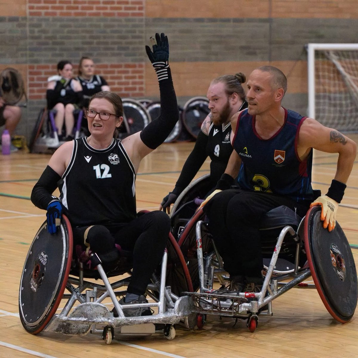 ospreys's tweet image. 2 from 4 for @ospreyswheelch1 in last weekend's tournament at the Sports Arena, Kettering ✅
#TogetherAsOne