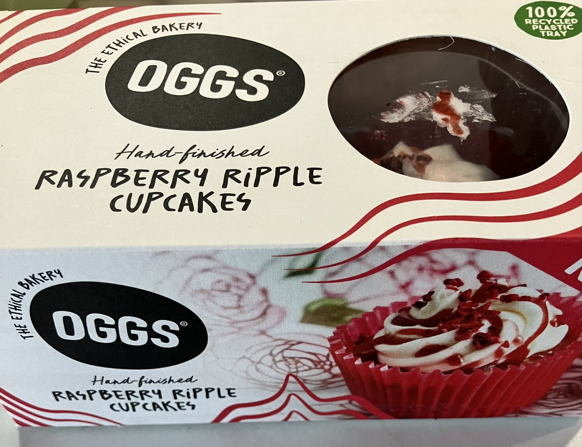 kellymcmaster4's tweet image. Thank you @oggs for the free Raspberry Ripple cupcakes! 🧁 
We have purchased lots of these already, they are so delicious, come in a handy 2 pack and look amazing! 
Thank you for being so inclusive and making cakes our daughter who has allergies can enjoy 😋