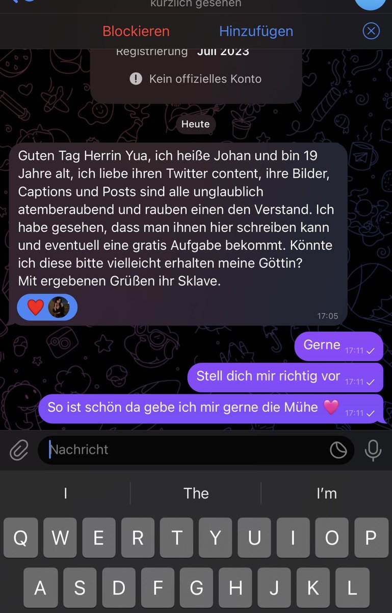 Da hat mein Herz gepocht ufff 💗