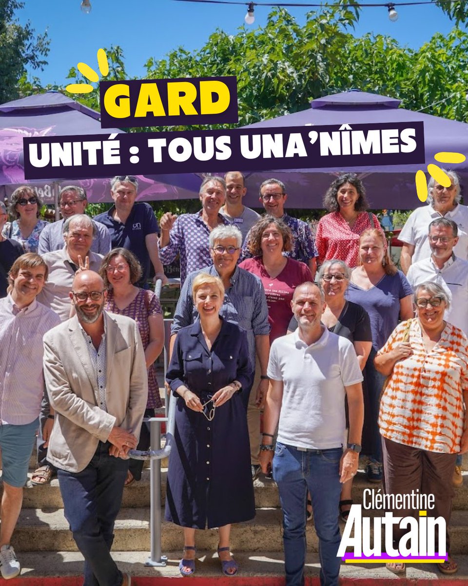 Clem_Autain's tweet image. Pour démarrer, un déjeuner au Prolé avec « Nîmes en commun » ! J’ai été impressionnée par le nombre et la diversité militante autour de Vincent Bouget, personnalité fédératrice qui emmène cette liste aux prochaines municipales. La dynamique à gauche est là, même s’il manque…