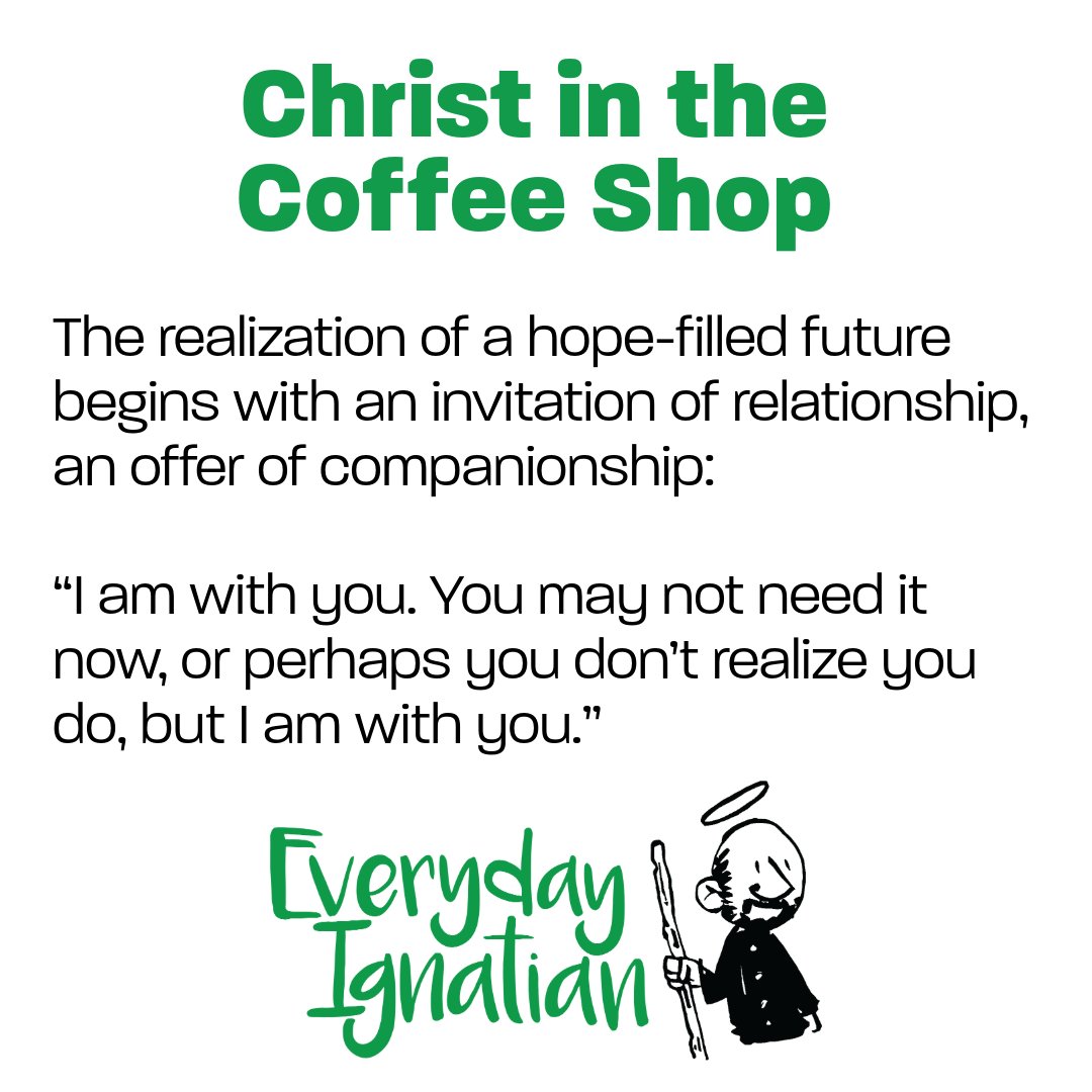 jesuitnews's tweet image. In this latest installment of Everyday Ignatian, Gabrielle Poma, of @LoyolaMarymount, reflects on an experience of community in a coffee shop. ow.ly/RjPy50Wrfjy