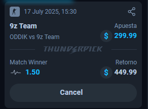 VAMOS LA VIOLETA

THUNDERPICK 100% DE BONUS EN EL DEPOSITO con el codigo STRAKA fwd.cx/1oRRJUOYwy7q