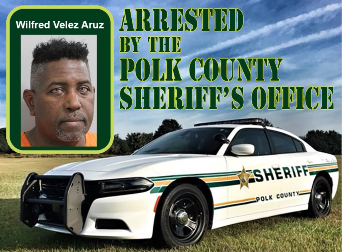 PolkCoSheriff's tweet image. On Wednesday, July 16th, at around 11:58 am, Deputy Tirado conducted a traffic stop on a white Ram pickup truck on I-4 eastbound near Davenport.
The driver was identified as 57-year old Wilfred Manuel Velez Aruz of Apopka.
Mr. Velez Cruz told Deputy Tirado that he didn't have…