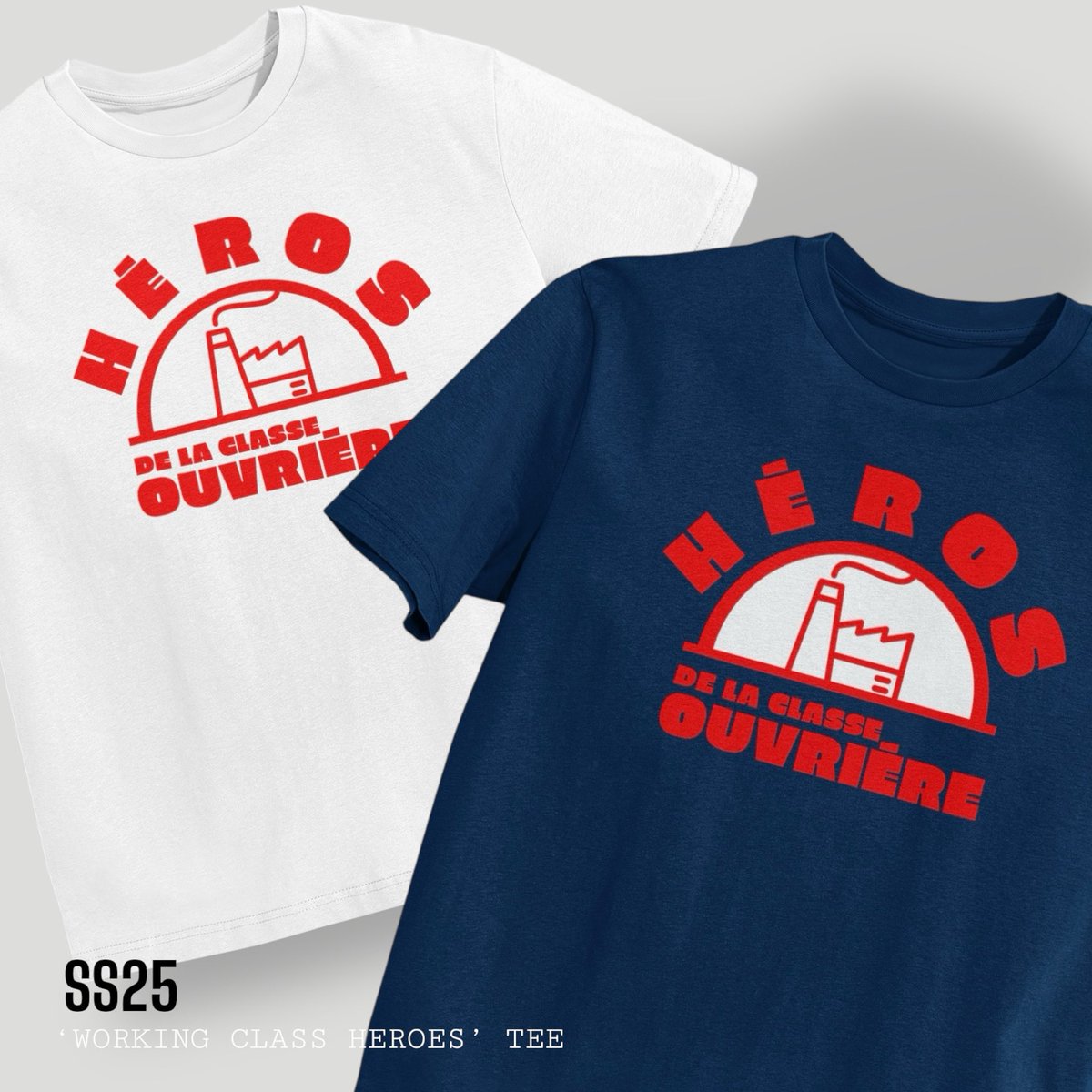NewellsCDT's tweet image. **NOW AVAILABLE**
Another classic CDT tee makes a much requested return. The ‘Working Class Heroes’ tee available in both navy and white in limited numbers.
Newellscdt.com