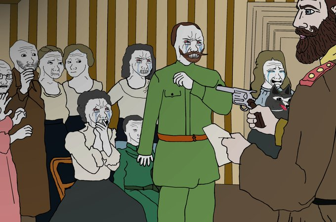 ComunistaOpres4's tweet image. 17 de Julho de 1918
Hoje lembramos do porque o povo russo não paga imposto pra sustentar "príncipe" igual o povo de Petrópolis
😁