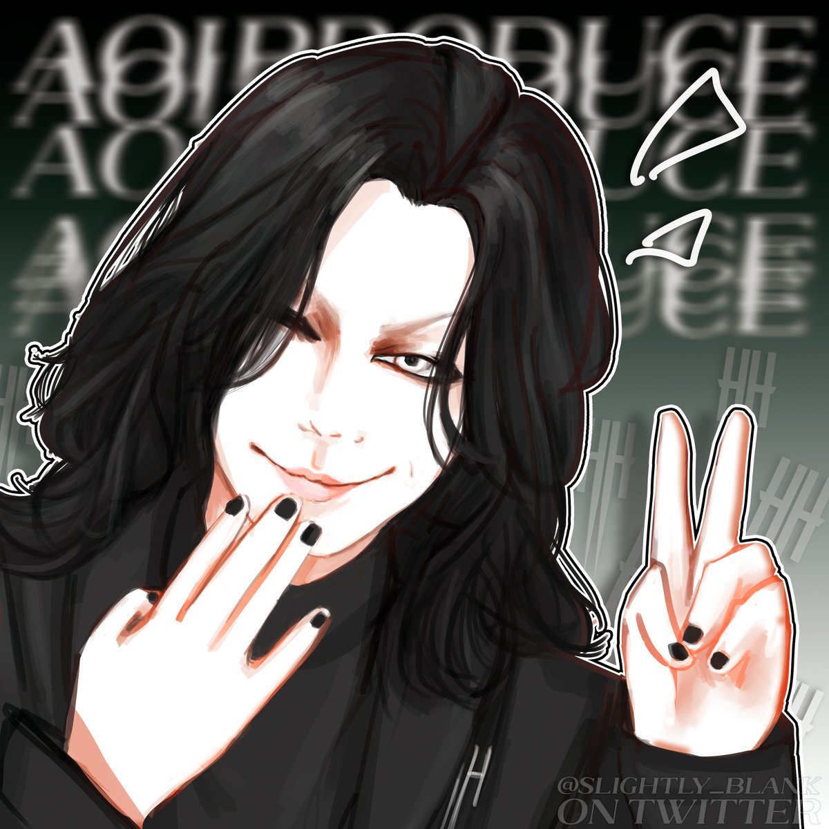 slightly_blank's tweet image. ★ Aoi Produce | Doodle

#theGazettE #ガゼット
