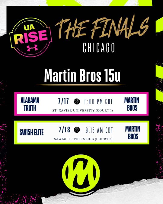 IsaiahdThomas6's tweet photo. Schedule and roster for weekend in Chicago!! @MartinBrosAAU @RiseCircuit https://t.co/Nw980Qt3h2