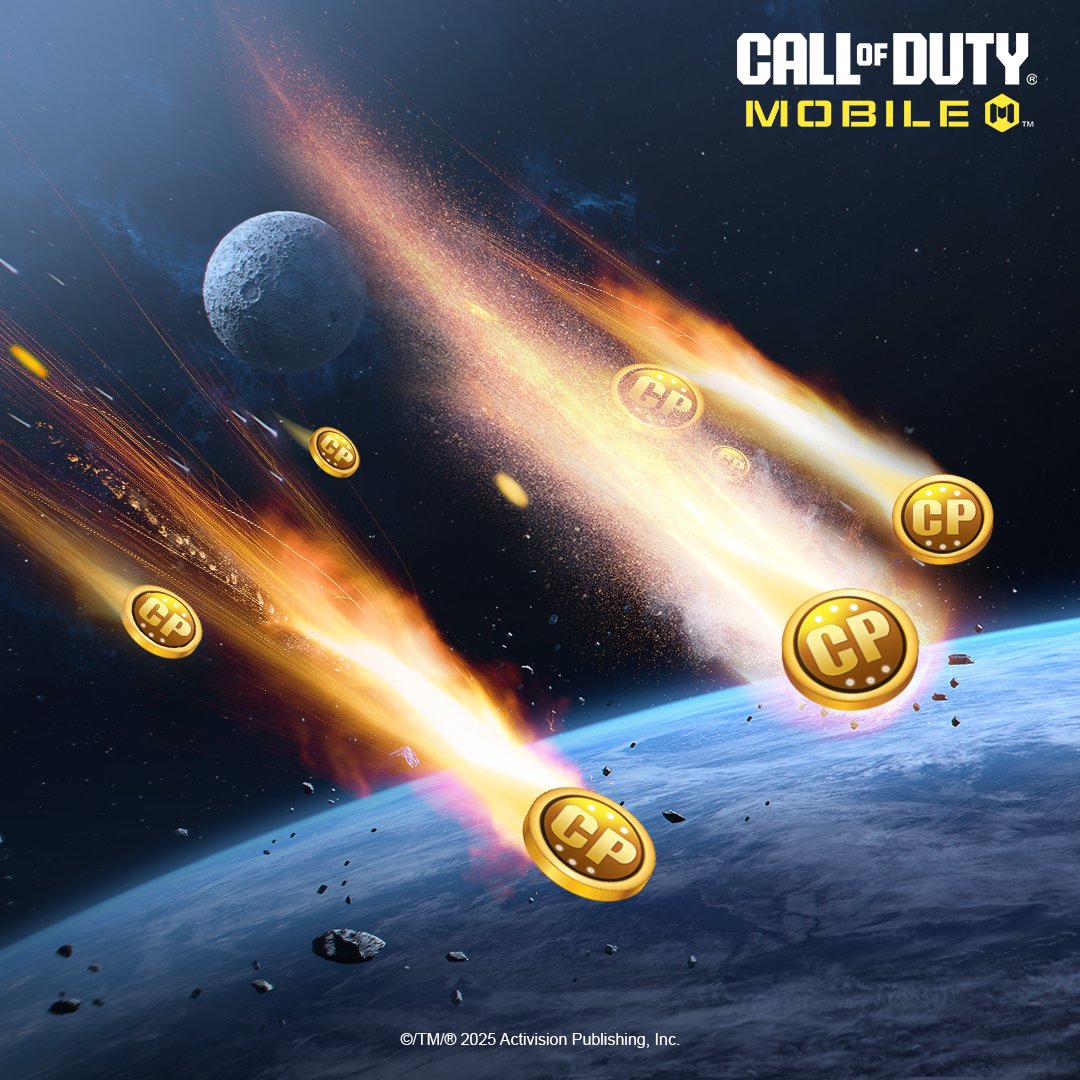 PlayCODMobile's tweet image. Have you picked up your Double COD Points yet? 🤔
Save 5% on your Double COD Points Purchase when you shop the Web Store: bit.ly/CODMWebStore
Available now through August 10th PT on select SKUs.