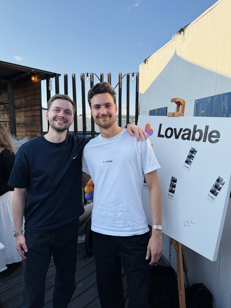 PatrickHaede's tweet image. Extremely excited to share that I am becoming an angel investor in @lovable_dev $200M Series A today.
A small part in a journey that will change Europe and the world. A product that when you use it, you will experience one of the most incredible wow moments of your life inโฆ