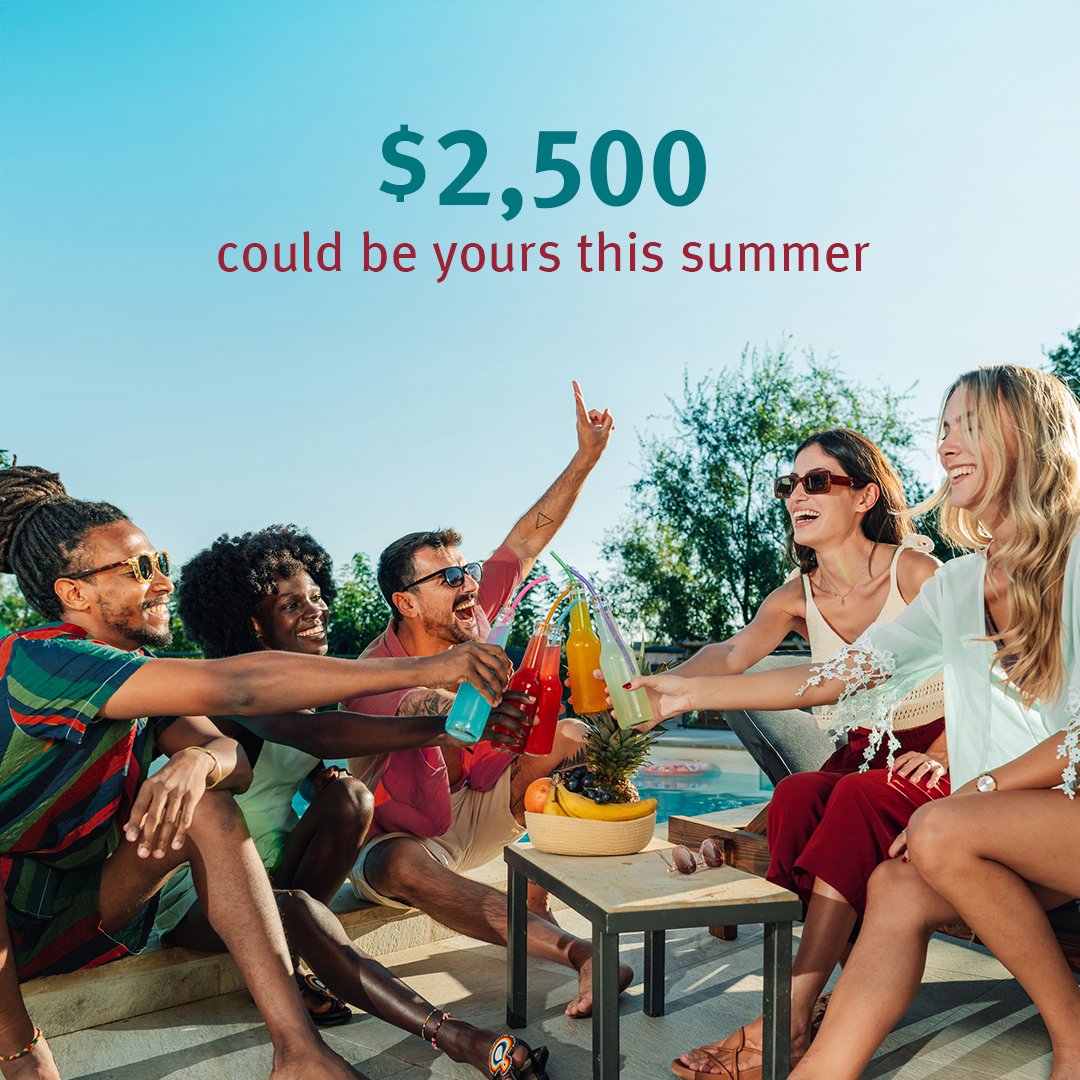Get $2,500* when 5 friends join Stanford FCU using your code. 
They’ll get up to $620, too!
