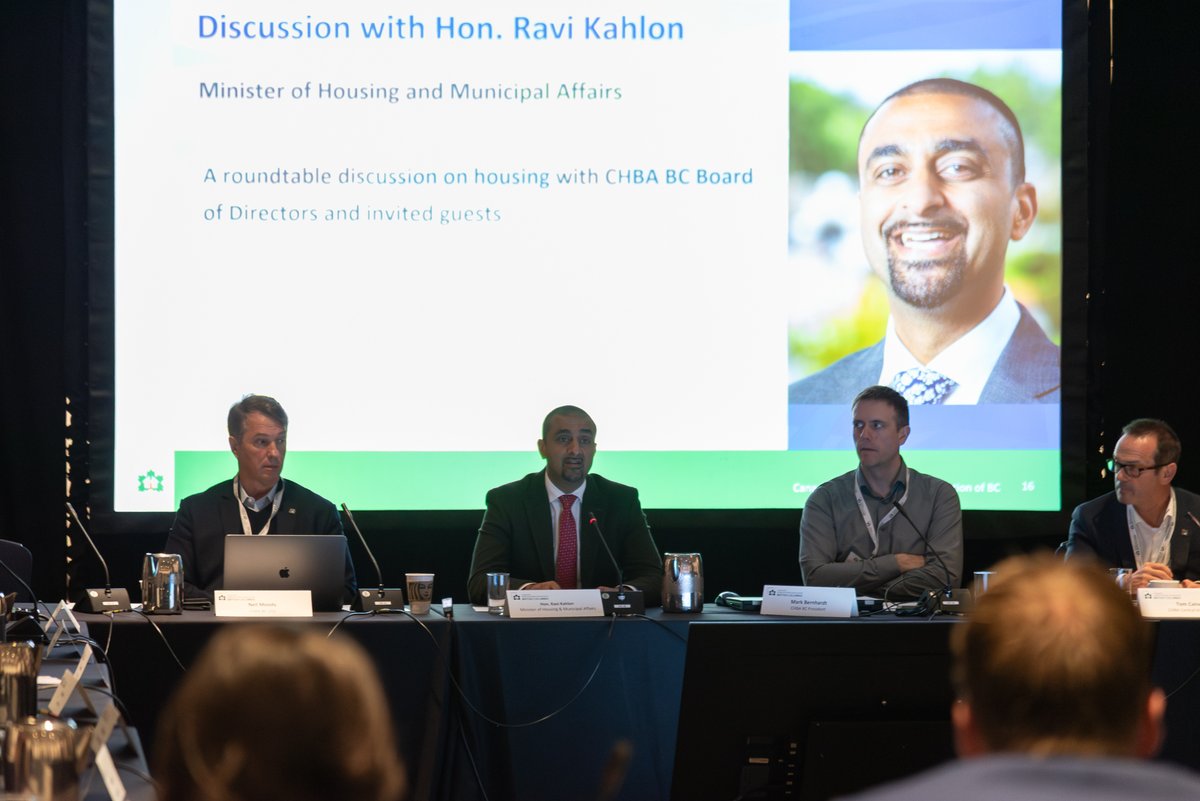 CHBA BC (@chbabc) on Twitter photo Thank you, <a href="/KahlonRav/">Ravi Kahlon</a>, for your collaboration with the homebuilding industry. Best of luck in your new role as Minister of Jobs and Economic Growth.
Welcome, Minister <a href="/christineeboyle/">Christine Boyle</a>, we look forward to working together to help deliver the homes British Columbians need. Thank you, <a href="/KahlonRav/">Ravi Kahlon</a>, for your collaboration with the homebuilding industry. Best of luck in your new role as Minister of Jobs and Economic Growth.
Welcome, Minister <a href="/christineeboyle/">Christine Boyle</a>, we look forward to working together to help deliver the homes British Columbians need.