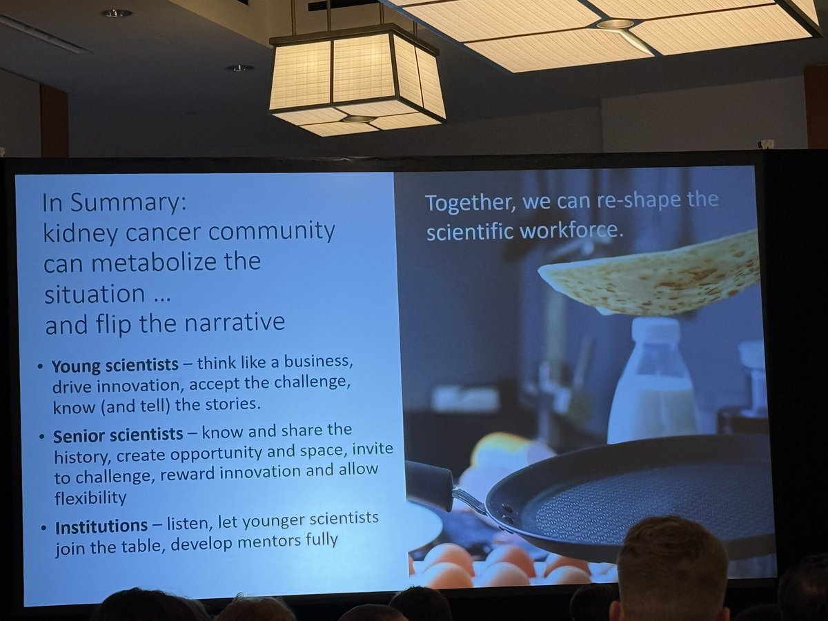 Wesley Yip (@wesleyyipmd) on Twitter photo What a wonderful keynote at #KCRS25 from <a href="/KimrynRathmell/">Kimryn Rathmell</a> on how to foster growth in #earlycareerinvestigators, with pearls for “young people”, mentors, and institutions alike. What a wonderful keynote at #KCRS25 from <a href="/KimrynRathmell/">Kimryn Rathmell</a> on how to foster growth in #earlycareerinvestigators, with pearls for “young people”, mentors, and institutions alike.