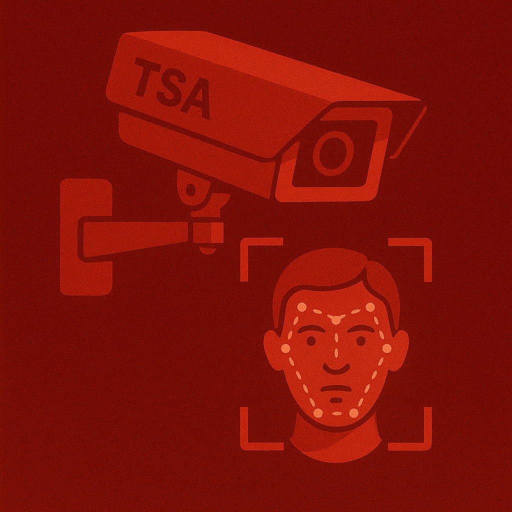 dkiler2010's tweet image. They said it’s for convenience. They meant surveillance. Your face is now your ID. #BiometricSurveillance #RefuseRealID #EyesWideOpen