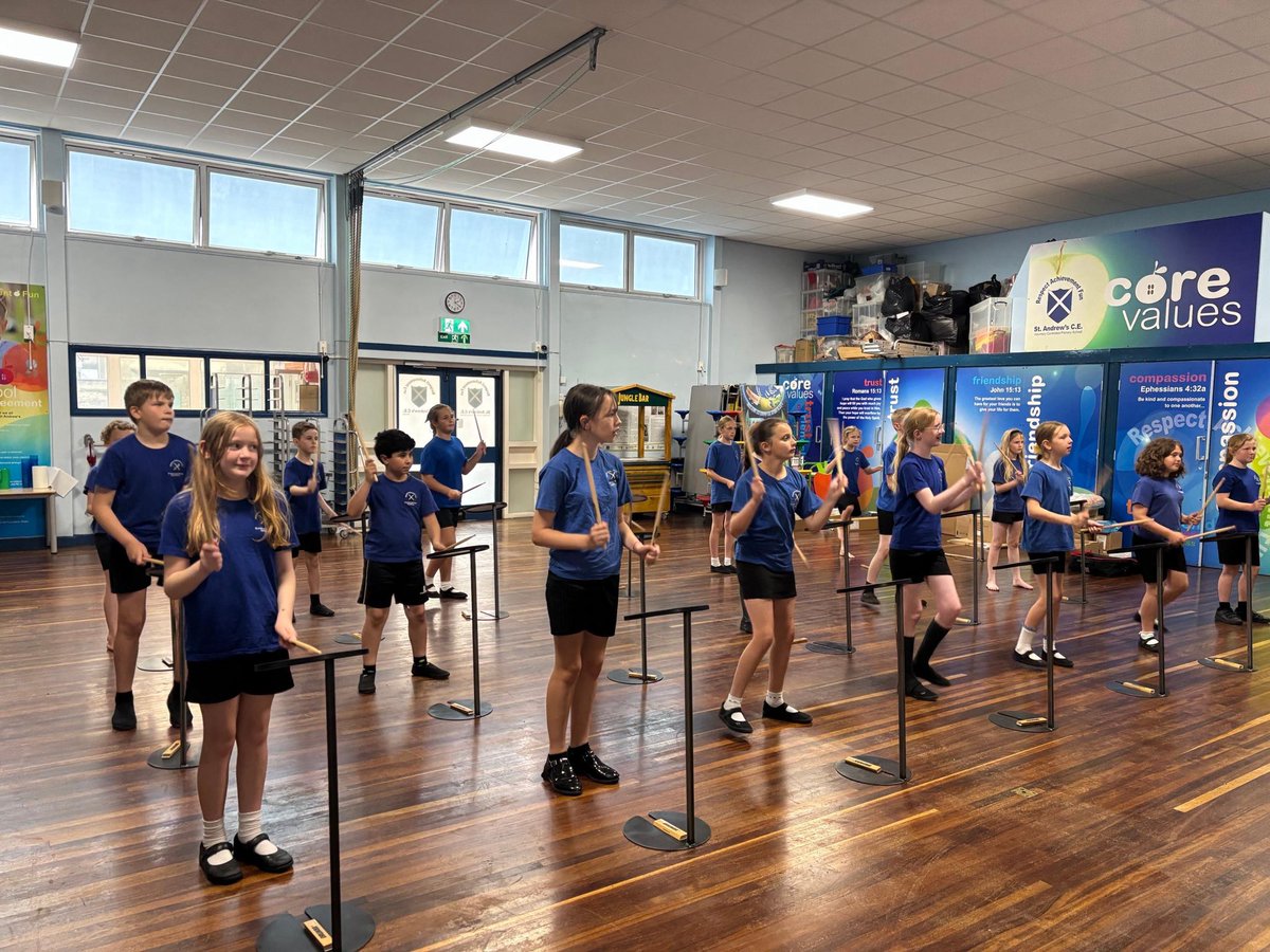 standrewscep's tweet image. Class 5 enjoyed Drumba this afternoon. ⭐️