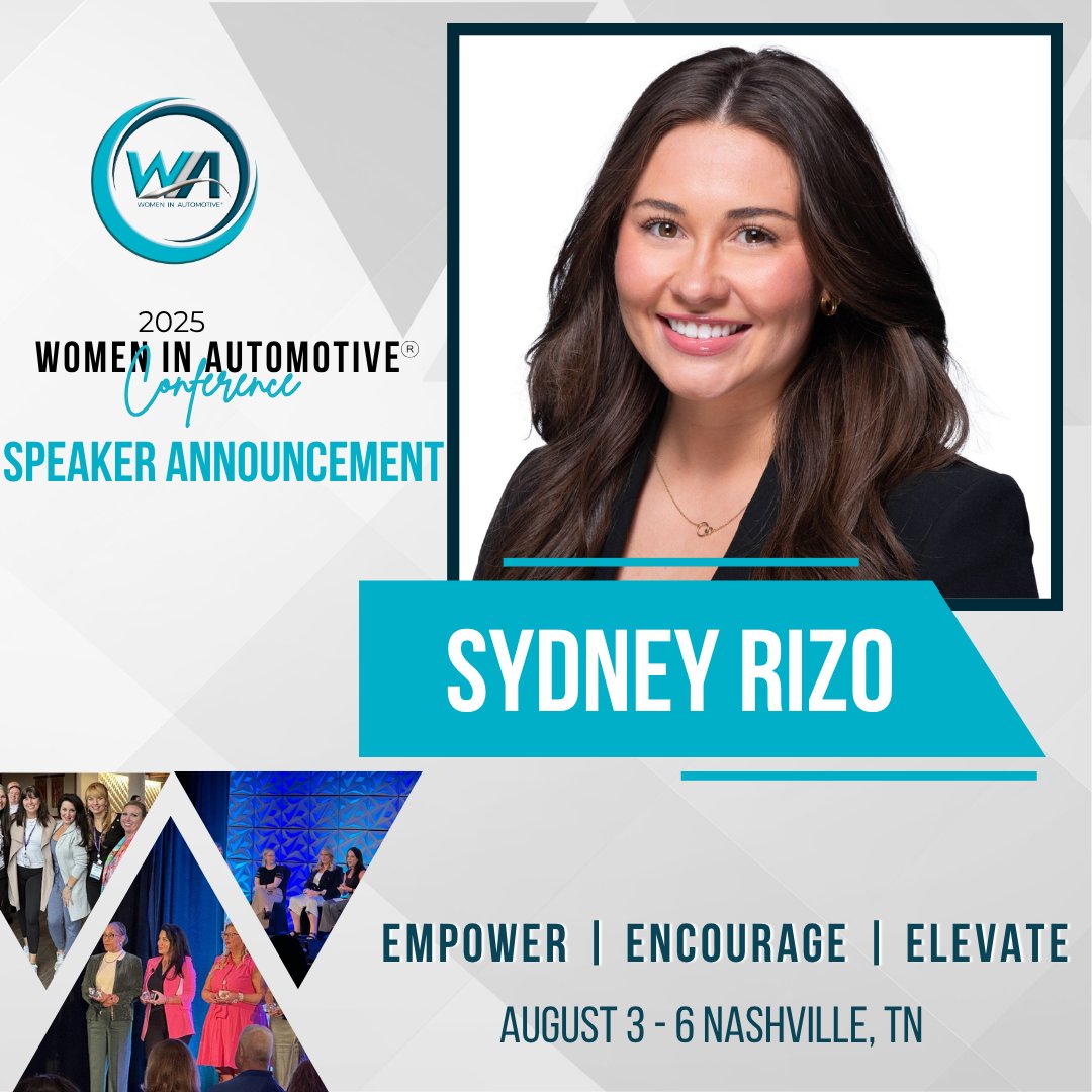 🚗 What does Gen Z want from auto? Ask them directly.
Catch “Driving Forward: How Does NextGen See the Future of Automotive?”
@ #WIA2025 with Sydney Rizzo, Bella Smylie, Hanna Wood, Breanne Pratley &amp; Eve Knudtsen

🗓 Aug 3–6 | 📍Nashville, TN
Register → rebrand.ly/WIA2025
