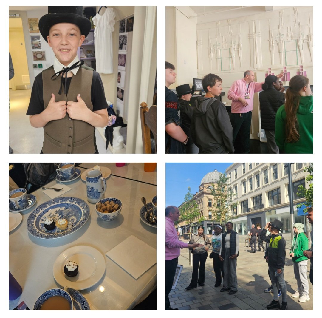 Shannon Atkinson (@shannon_fare) on Twitter photo Day 6 of <a href="/FARE_Scotland/">FARE Scotland</a> Joint Summer Club between <a href="/allsaintsrcsec/">All Saints' RC Secondary</a> & <a href="/springburnacad/">Springburn Academy</a> was spent at the @atthewillow ๐ซ๐ง We had a historical tour, tea, cakes and a stencilling workshop. Thanks as always to Oliver for a fab day! ๐ <a href="/HarryB_FARE/">Harry Bentley</a> <a href="/MrMcGarry1/">MrMcGarry</a> <a href="/amandamadden182/">Mrs Madden</a> Day 6 of <a href="/FARE_Scotland/">FARE Scotland</a> Joint Summer Club between <a href="/allsaintsrcsec/">All Saints' RC Secondary</a> & <a href="/springburnacad/">Springburn Academy</a> was spent at the @atthewillow ๐ซ๐ง We had a historical tour, tea, cakes and a stencilling workshop. Thanks as always to Oliver for a fab day! ๐ <a href="/HarryB_FARE/">Harry Bentley</a> <a href="/MrMcGarry1/">MrMcGarry</a> <a href="/amandamadden182/">Mrs Madden</a>
