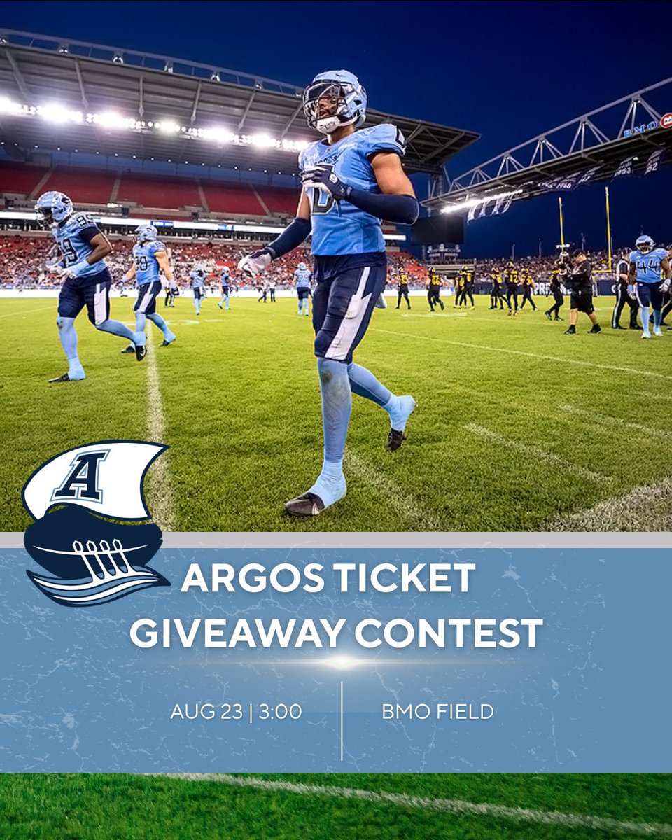 HumberAlumni's tweet image. 🏈 We have an exciting contest for football lovers!
Enter for your chance to see the Toronto Argos take on the BC Lions on August 23 at BMO Field - plus, enjoy FREE access to the CNE on game day! We're giving away a pair of tickets to six lucky Humber grads.
Deadline to enter…