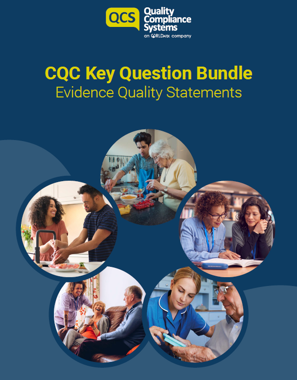 UKQCS's tweet image. Social care providers, are you inspection ready?
No?
Here’s a freebie for you 🥳
Download our free CQC Key Question Bundle. Each guide helps you evidence the Quality Statements linked to the five Key Questions.
📥 qcs.co.uk/cqc-key-questi…