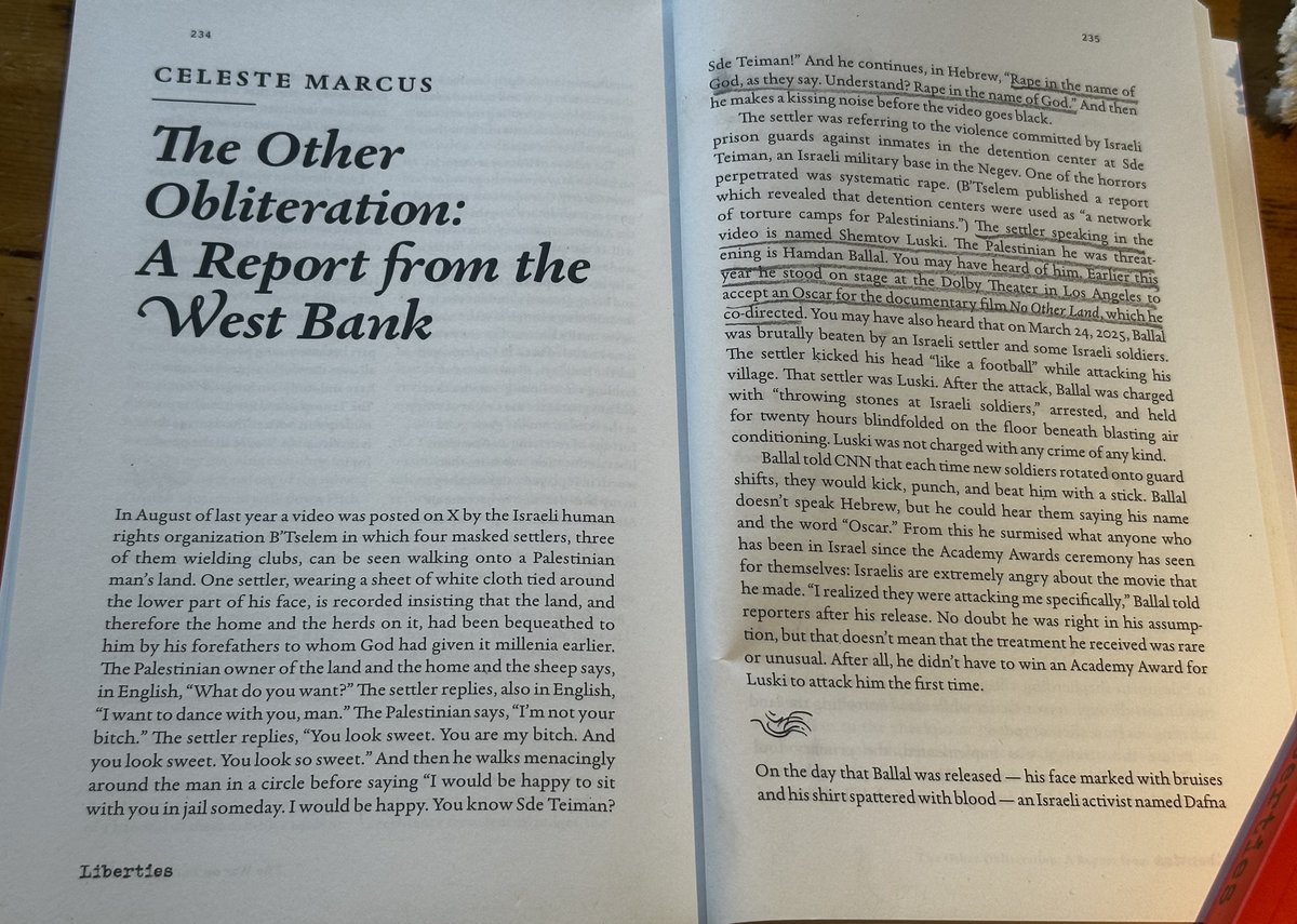 Celestemarcus3's tweet image. I spent two weeks in Israel earlier this spring doing research for this essay. It made me literally sick for weeks afterwards -- I&apos;d come into direct contact with something damned, something evil, alive and raging in a country and amongst a people I love.