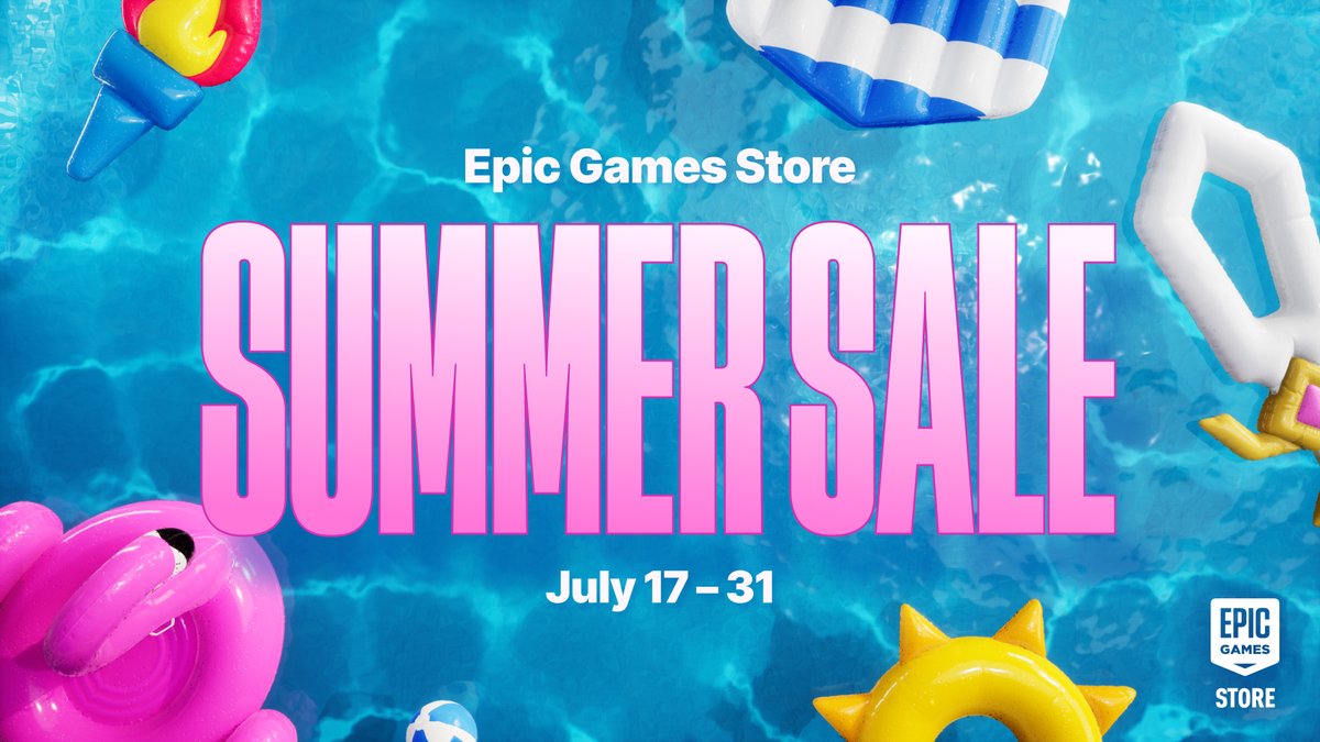 EpicGames's tweet image. Summer Sale is coming in HOT! 🔥
First-time discounts off of your favorite games on Epic Games Store, AND a 20% Epic Rewards Boost?! We've got you covered for the summer. epic.gm/summer-sale