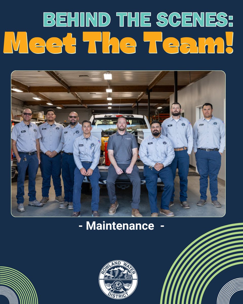 ✅ Our Maintenance Team consists of nine skilled, certified, and dedicated professionals who keep our water system running smoothly. They handle everything from maintaining water meters and fire hydrants to repairing underground pipes, fixing leaks, and providing field customer