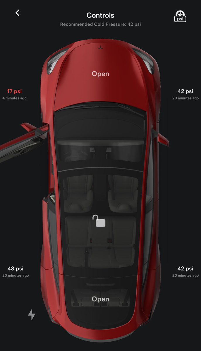 Tommyf902's tweet image. I love that @Tesla tells me when I might have a flat I hate that @Tesla tells me when I might have a flat