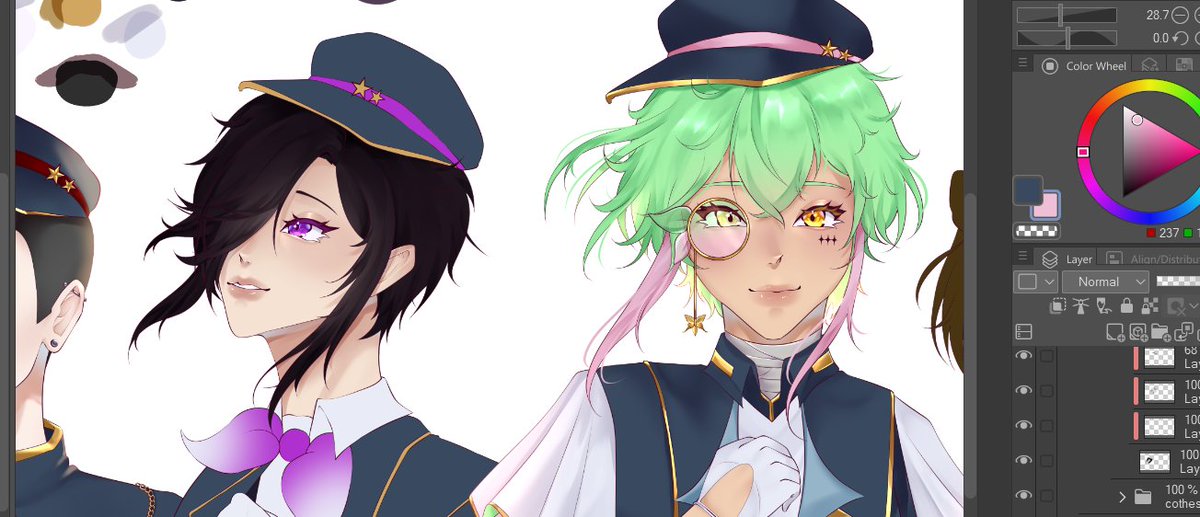 crtipy_'s tweet image. pretty faces coming... #wip