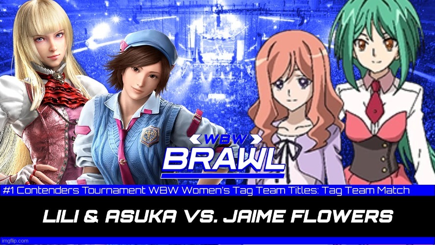 On the last episode of WBW Brawl, Phoenix Wright made an announcement about the #1 Contender Tournament for the WBW Women's Tag Team Championships where the winner faces Level Up at WBW Battle for the Championships! 

Here's the teams for the tournament: 
#WWE2K