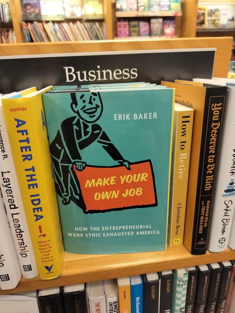 Erik Baker (@erikmbaker) on Twitter photo I feel like there's a non-negligible chance that the airport bookstore worker responsible for this follows me on here so I would just like to say thank you and well done lol I feel like there's a non-negligible chance that the airport bookstore worker responsible for this follows me on here so I would just like to say thank you and well done lol