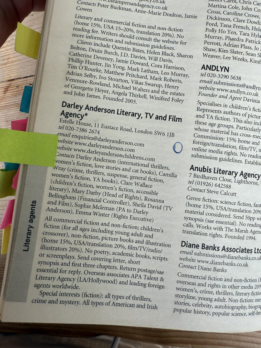 Jacqueline Silvester 📚 (@silvester_jacky) on Twitter photo Honored and excited to announce I’m now represented by <a href="/LitAgentClare/">Clare Wallace</a> at <a href="/DA_Agency/">Darley Anderson Agency</a> For all future projects, glitter and all ✨ swipe left to see DA bookmarked in my 2016 author yearbook as a dream agency 🥹 (found it today while packing) Honored and excited to announce I’m now represented by <a href="/LitAgentClare/">Clare Wallace</a> at <a href="/DA_Agency/">Darley Anderson Agency</a> For all future projects, glitter and all ✨ swipe left to see DA bookmarked in my 2016 author yearbook as a dream agency 🥹 (found it today while packing)