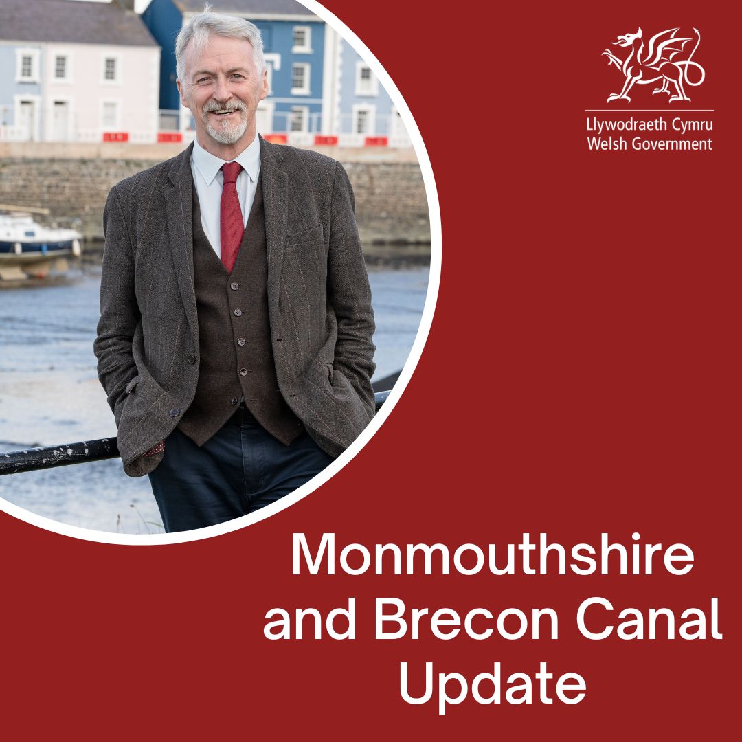 WGClimateChange's tweet image. We are planning to invest up to £5m to upgrade Dŵr Cymru pumping station infrastructure, while long-term, sustainable arrangements are explored. Great news for communities, wildlife and visitors who love this historic waterway. gov.wales/written-statem…
