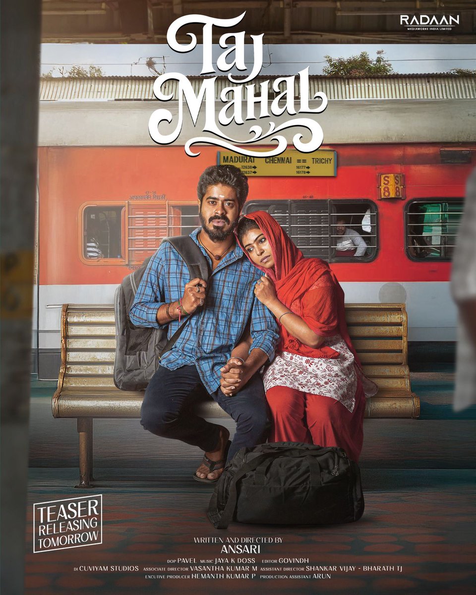 Govind (@editorgovind) on Twitter photo Tajmahal Teaser tomorrow ❤️” ✨
#directoransari
<a href="/realradikaa/">Radikaa Sarathkumar</a> <a href="/realsarathkumar/">R Sarath Kumar</a> #radaanmedia #radaan Tajmahal Teaser tomorrow ❤️” ✨
#directoransari
<a href="/realradikaa/">Radikaa Sarathkumar</a> <a href="/realsarathkumar/">R Sarath Kumar</a> #radaanmedia #radaan