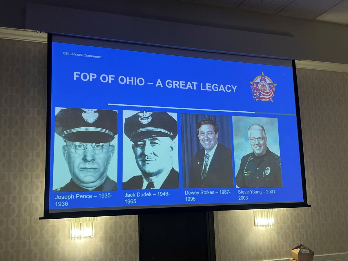 FOPofOhio's tweet image. Did you know that the @FOPofOhio is the oldest state lodge in the @GLFOP and the @GLFOP has been under the leadership of an Ohioan for more years than any other state? The FOP of Ohio is proud of the strong legacy of leadership built by our predecessors!!!
