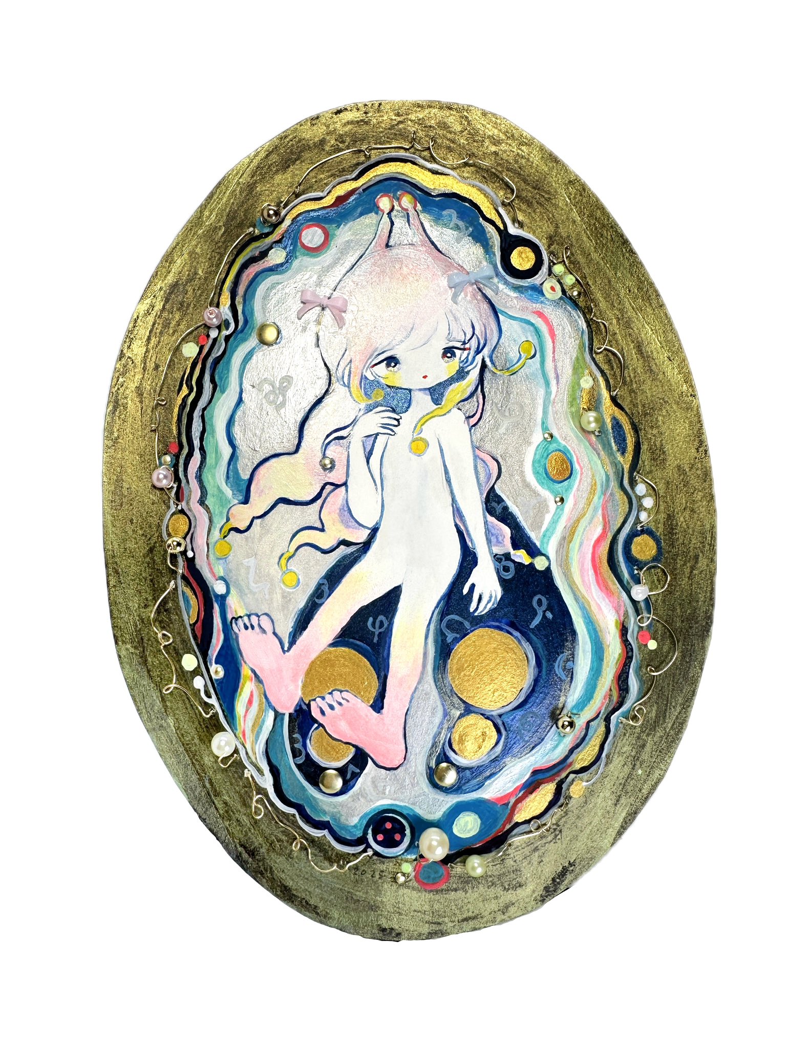 春菊しーく　si_ku si_ku.k. painting 10枚　おまけシール 春菊しーくsi_ku si_ku.k. painting 10枚シール