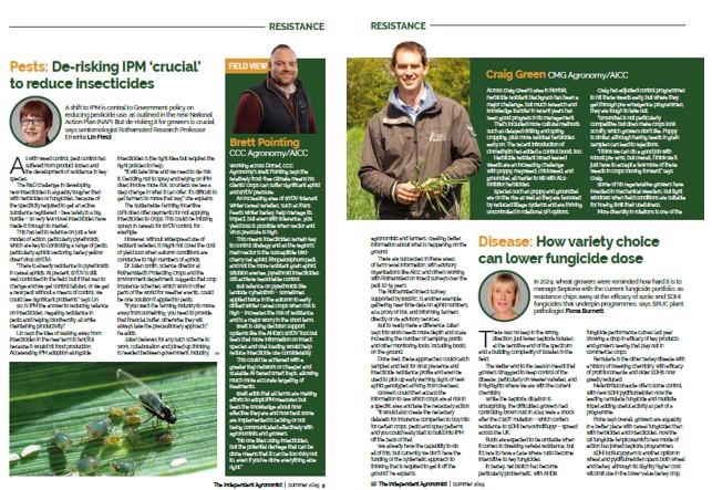 AICC1981's tweet image. How can farmers deal with resistant pests and diseases? The new Independent Agronomist Magazine looks at #IPM, traps, support tools, variety choices & other options to improve success rates. Take a look at this & other articles at
aicc.org.uk/admin/resource…
#independent #agronomy