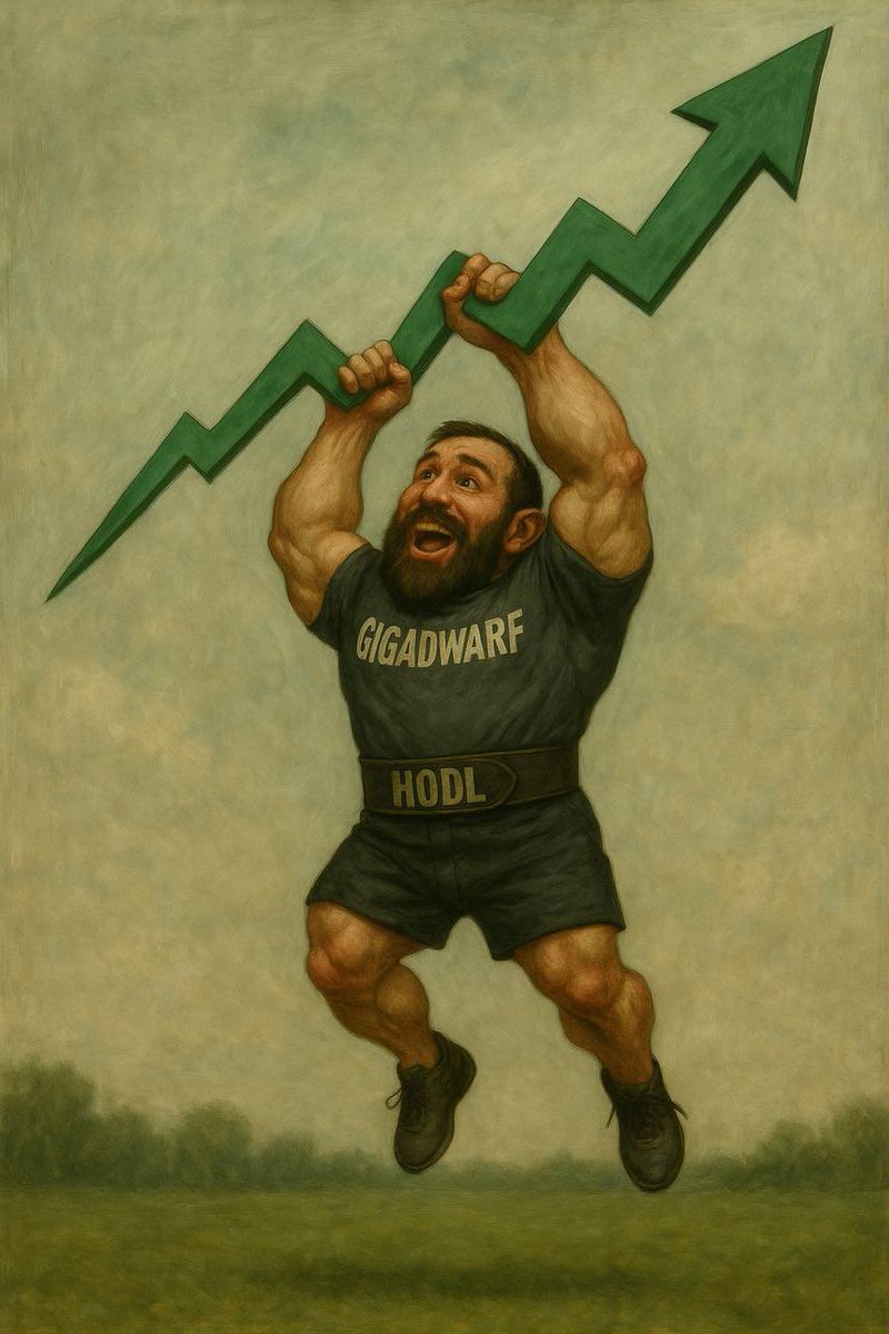 CHEVROLENT_V12's tweet photo. @lynk0x Power starts the run.
Stamina wins the chart.
$GIGADWARF isn’t fading. We’re built for the long road.
#CHARTLIFTER #GIGASTAMINA #HODLMYCHART
@gigadwarfcto
CA: Dvg8wf2vp2pD5qaF8vRb1xf3gEVW8o4mJqrUnBZApump https://t.co/ozvt97LTfy