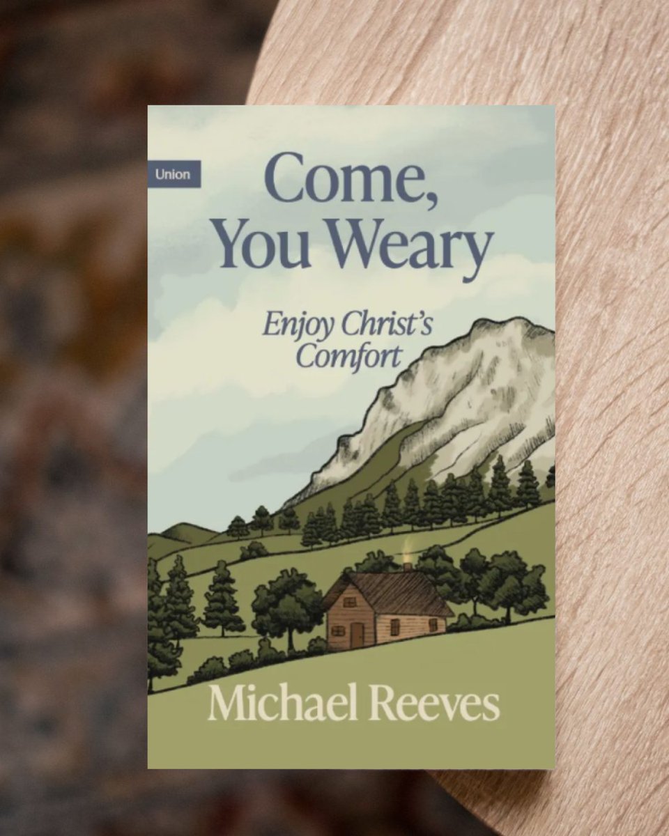 10ofthose's tweet image. Are you weary? Does the Christian life feel like drudgery?
Come, You Weary is an invitation from Michael Reeves, to every thirsty Christian to come to the waters and drink deeply from the fountain that never runs dry, Christ.
Order now 10ofthose.com/product/978173…
@unionpublishing