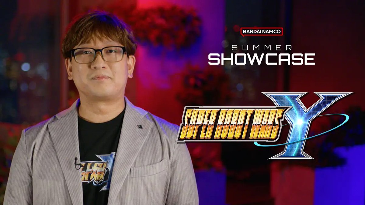 BandaiNamcoEU's tweet image. Ready for a deep dive into Super Robot Wars Y?
Watch the in-depth explanation of Producer Kota Toma of the game's mechanics and gameplay in this exclusive producer message that aired during the Bandai Namco Summer Showcase.
Watch the full video here: bnent.eu/SRWY-ProducerM…