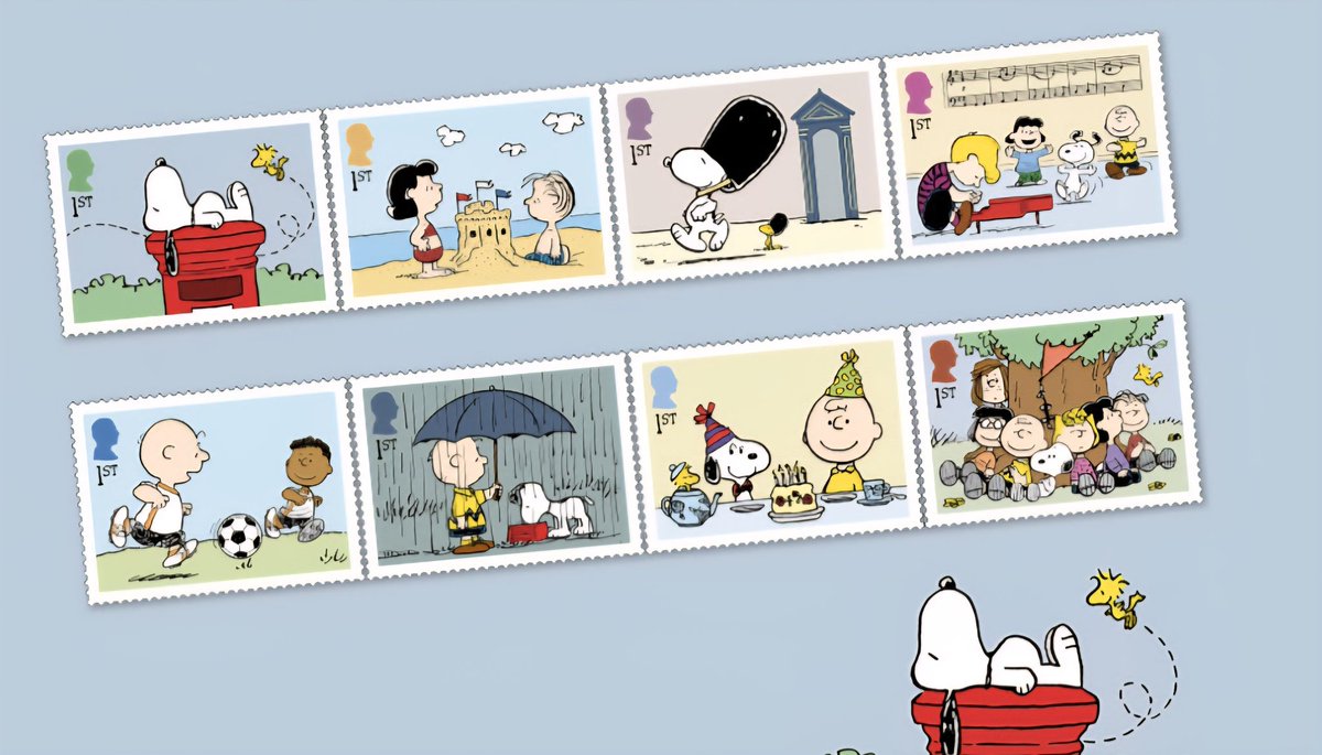 thelonningsguy's tweet image. I can't deny Snoopy special issue stamps will be fun to use but it would have been nice to celebrate a British illustrator. Malky McCormick would be nice?
shop.royalmail.com/special-stamp-…